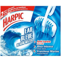 Harpic Eau Bleue tualetes skalošanas bloks 2gb | STOCK