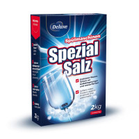 Deluxe Spezial Salz trauku mazgājamās mašīnas sāls 2kg | STOCK