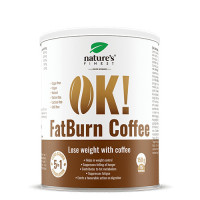 NATURE'S FINEST Ok! Fatburn kafijas dzēriena pulveris 150g | STOCK