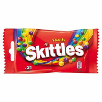 Skittles Fruits dražejas ar augļu garšu 38g | STOCK