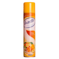 INSETTE gaisa atsvaidzinātājs ar citrusaugļu aromātu 300ml | STOCK