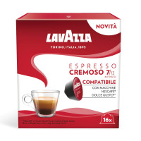 Lavazza Espresso Cremoso Dolce Gusto kafijas kapsulas (16) 128g | STOCK