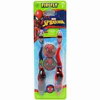 Firefly Spiderman komplekts - zobu birstes ar vāciņiem 2gab | STOCK