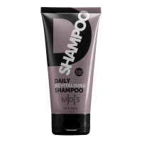Mades Cosmetics Men atjaunojošs šampūns ar aktīvo ogli, ikdienas lietošanai, 150ml | STOCK
