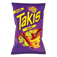 TAKIS Fuego kukurūzas čipsi ar laima un čili garšu 100g | STOCK