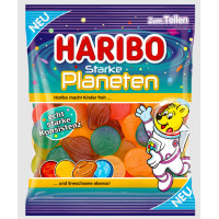 HARIBO Starke Planeten želejas konfektes 175g | STOCK