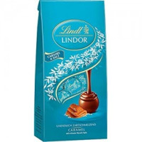 LINDT šokolādes konfektes ar sāļās karameles krēma pildījumu 137g | STOCK