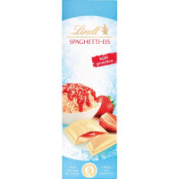LINDT baltās šokolādes tāfelīte ar Spaghetti-Eis garšas pildījumu 100g | STOCK