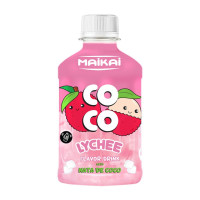MAIKAI COCO Lychee drink with Nata De Coco 280ml | STOCK