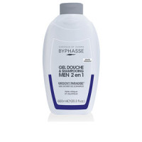 BYPHASSE Groovy Paradise dušas želeja - šampūns vīriešiem 600ml | STOCK