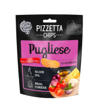 PIZZETTA CHIPS Pugliese maizes uzkodas 70g | STOCK