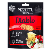 PIZZETTA CHIPS Diablo maizes uzkodas 70g | STOCK