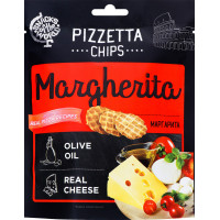 PIZZETTA CHIPS Margherita maizes uzkodas 70g | STOCK