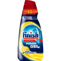 FINISH Allin1 Max Power Lemon mazgāšanas gēls trauku mašīnām (50x) 1L | STOCK