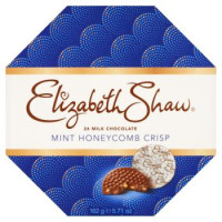 ELIZABETH SHAW piena šokolāde ar pirparmētru un vafeļu kraukšķi 162g | STOCK