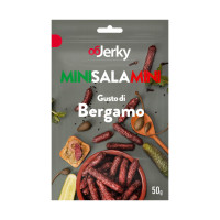 OBJERKY MiniSalami Bergamo cūkgaļas un liellopu gaļas desiņas 50g | STOCK