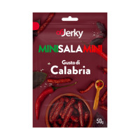 OBJERKY MiniSalami Calabria cūkgaļas un liellopu gaļas pikantās desiņas 50g | STOCK