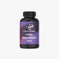FITNESA KANĀLS Cinka Bisglicenāts (120) 63.6g | STOCK