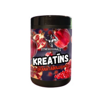 FITNESA KANĀLS Kreatīna monohidrāts ar granātābolu garšu 500g | STOCK