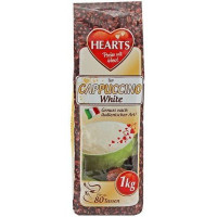 Hearts White Cappuccino maisījums kapučīno pagatavošanai 1kg | STOCK