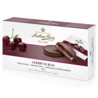 Anthon Berg šokolādes konfektes ar ķiršiem rumā 220g | STOCK