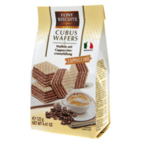 Feiny Biscuits Cubus Cappuccino vafeles 125g | STOCK