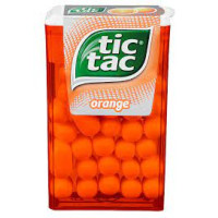 Ferrero Tic Tac Orange apelsīnu dražejas 18g | STOCK