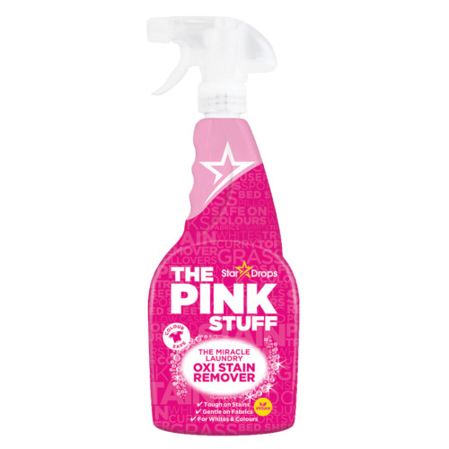 THE PINK STUFF izsmidzināms traipu tīrīšanas līdzeklis veļai 500ml | STOCK