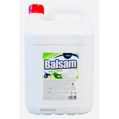 Deluxe Balsam trauku mazgāšanas balzams ar ābolu un piparmētru smaržu 5L | STOCK