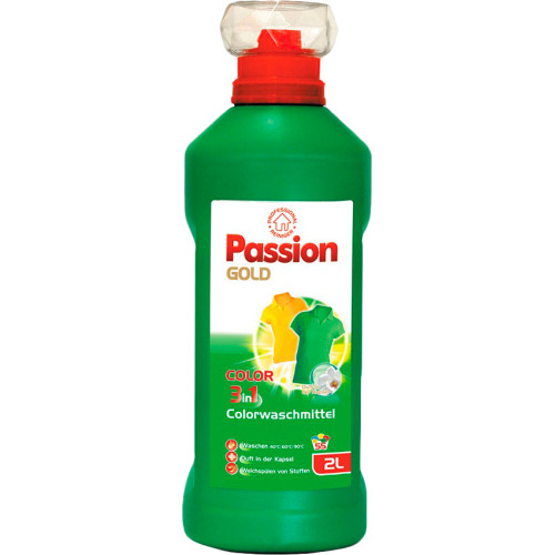 PASSION Gold veļas mazgāšanas želejai krāsainai veļai (55) 2L | STOCK