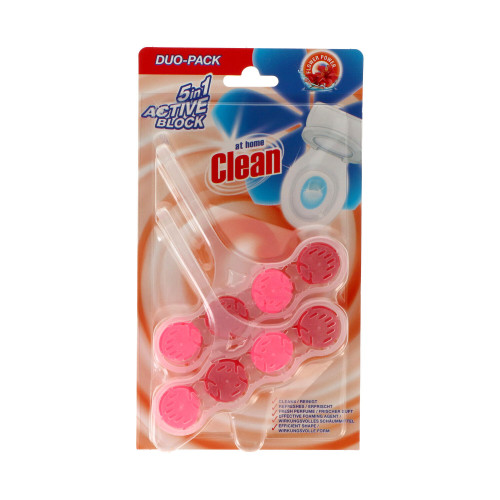 At Home Active tualetes skalošanas bloks ar ziedu smaržu 2x45g | STOCK
