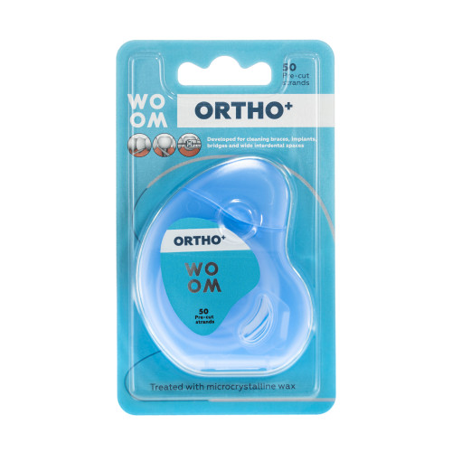 WOOM Ortho zobu diegs 50gab | STOCK