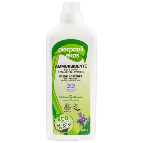 PIERPAOLI EKOS veļas mīkstinātājs ar lavandas ēterisko eļļu (22x) 1000 ml | STOCK