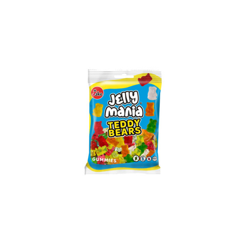 JAKE Jelly Mania Teddy Bears želejas konfektes 100g | STOCK