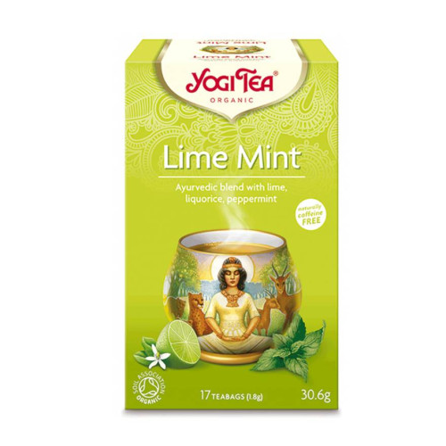 YOGI TEA Laima - Piparmētru tēja 30,6g | STOCK