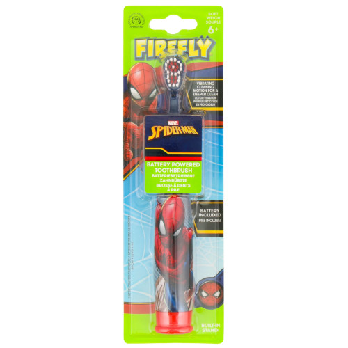 FIREFLY SPIDER-MAN elektriskā zobu birste 1 gab. | STOCK