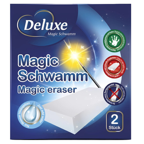 DELUXE Magic Schwamm multifunkcionālas švammes 2gab | STOCK