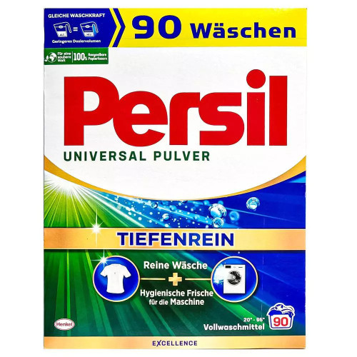 PERSIL Universal veļas mazgāšanas pulveris (90x) 5,4kg | STOCK