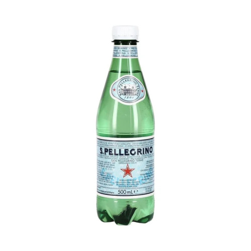 S.Pellegrino gāzēts dabīgais minerālūdens PET 500ml | STOCK