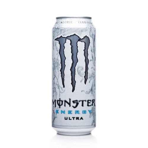 MONSTER Zero Ultra White enerģijas dzēriens 500ML | STOCK