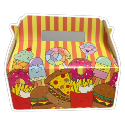 Dāvanu kārbiņa Fast Food 22,5cm | STOCK