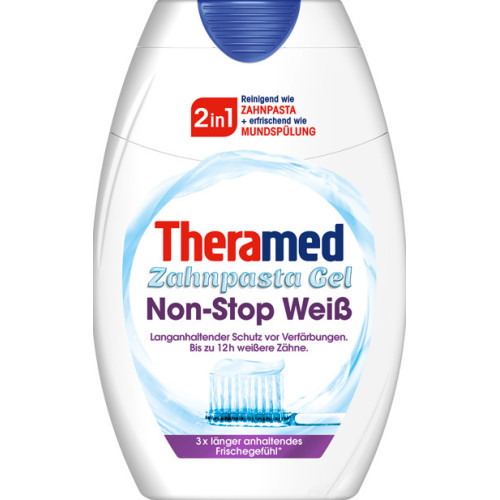 THERAMED 2in1 Non-Stop White zobu pasta 75ml | STOCK