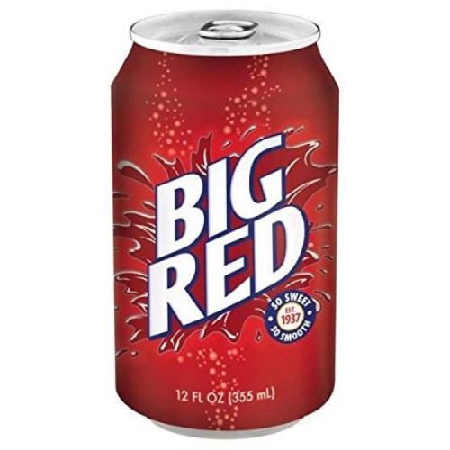 BIG RED USA limonāde, bundžā 355ml | STOCK