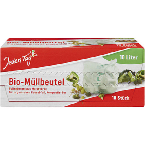 JEDEN TAG BIO atkritumu maisi 10L, 10gab | STOCK