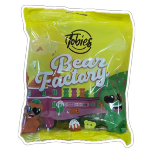 TOBIES Oily Bear Factory želejas konfektes 200g | STOCK