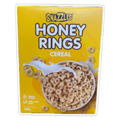 SNAZZLES Honey Rings brokastu pārslas 250g | STOCK