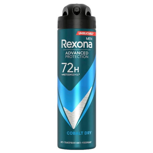 REXONA Cobalt Dry 72h dezodorants vīriešiem 150ml | STOCK