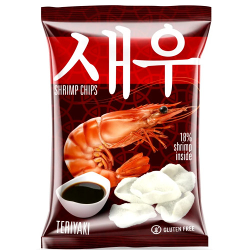 SAEU garneļu uzkodas ar Teriyaki garšu 50g | STOCK