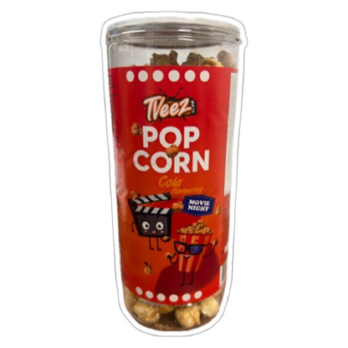 TVEEZ Tube popkorns ar Cola garšu 170g | STOCK