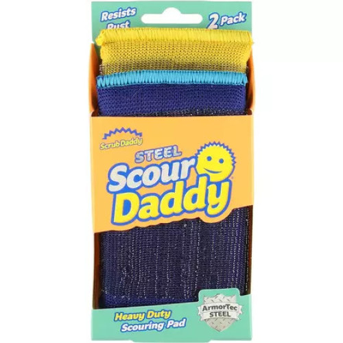 SCRUB DADDY Scour Daddy Steel 2gab | STOCK